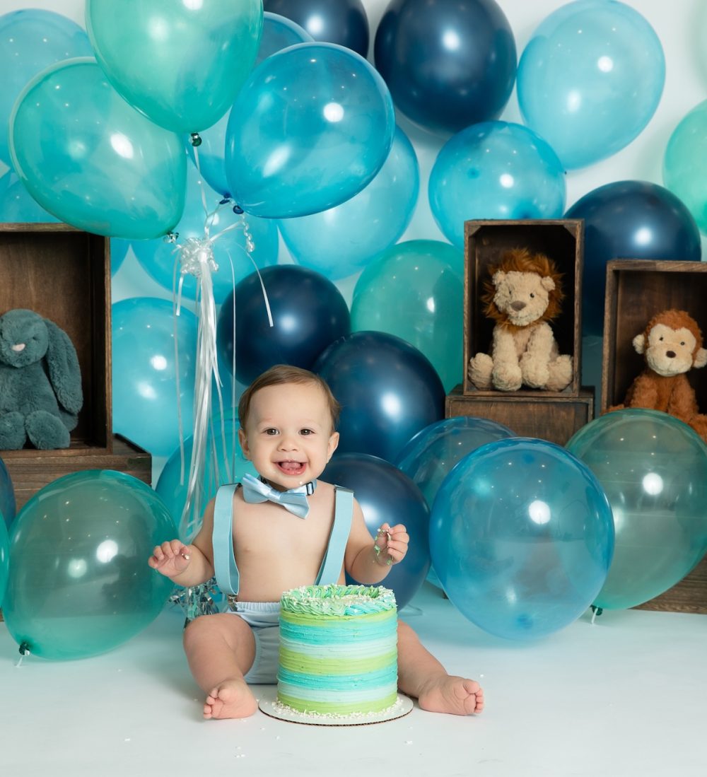best Chicago cake smash photographer, 1st birthday photoshoot Highland Park IL, milestone sessions Lincolnwood IL 2