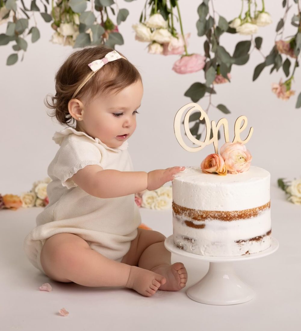 Skokie IL cake smash photographer, Chicago baby birthday photoshoot 4