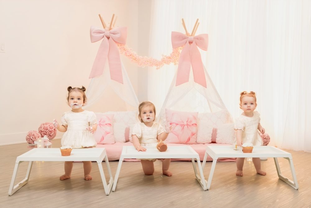 cake smash photographer Riverwoods IL, baby photographer near me Chicago, baby portraits