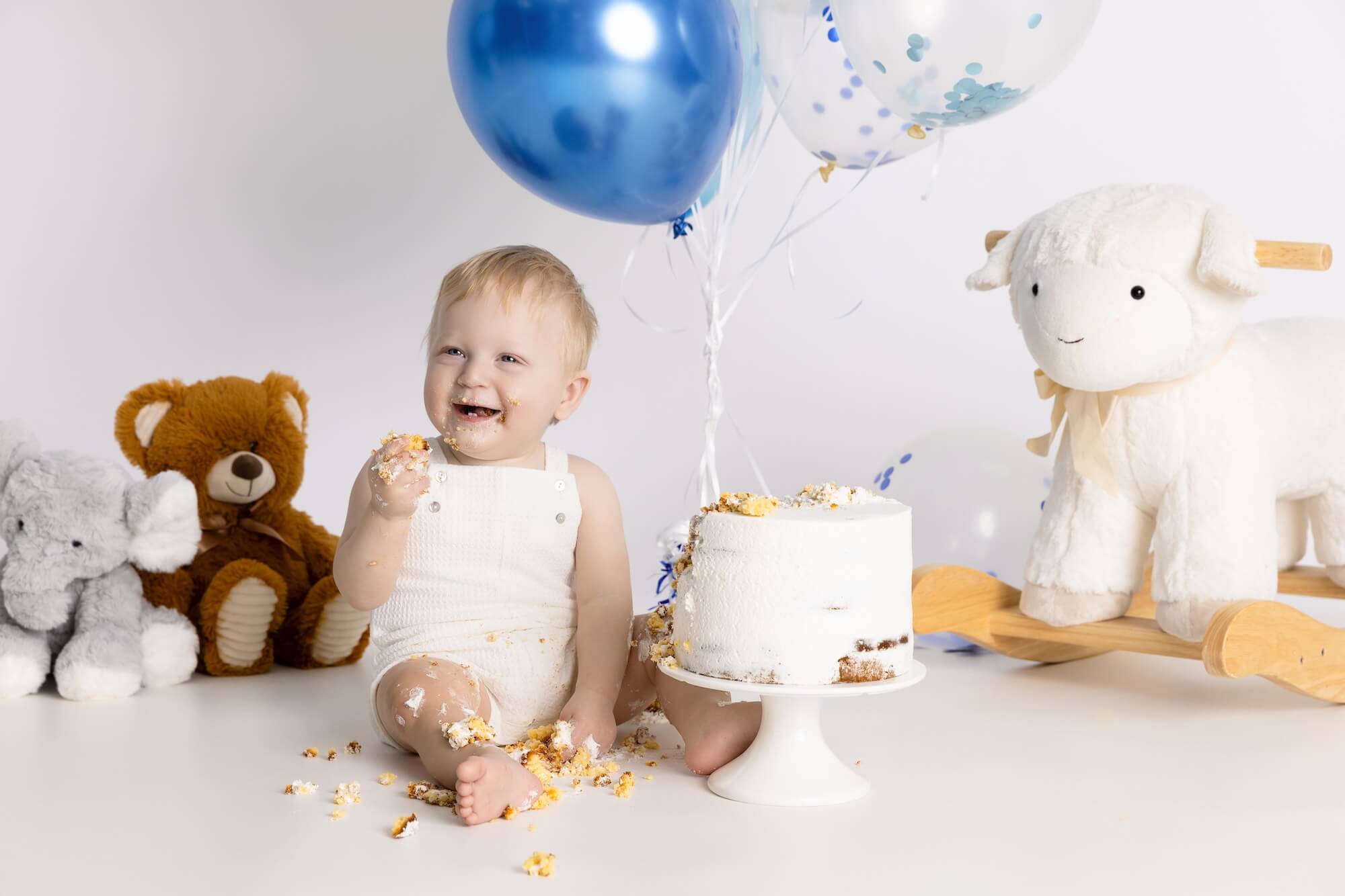 Chicago cake smash photography, family portrait studio near me, Skokie family photographer